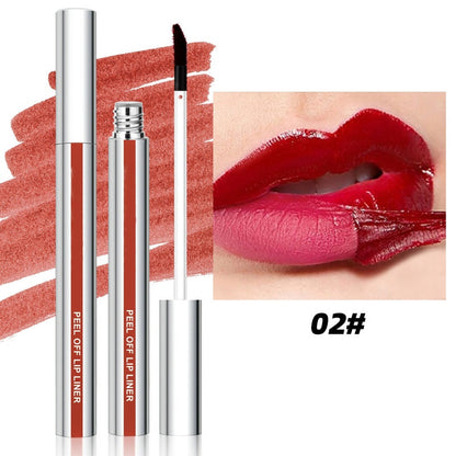 🤩 Kaufen Sie 1, erhalten Sie 1 kostenlos 🤩 Matte No-Smudge Abziehbarer Lippenkonturenstift 🌈💋