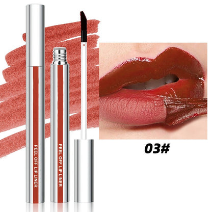 🤩 Kaufen Sie 1, erhalten Sie 1 kostenlos 🤩 Matte No-Smudge Abziehbarer Lippenkonturenstift 🌈💋