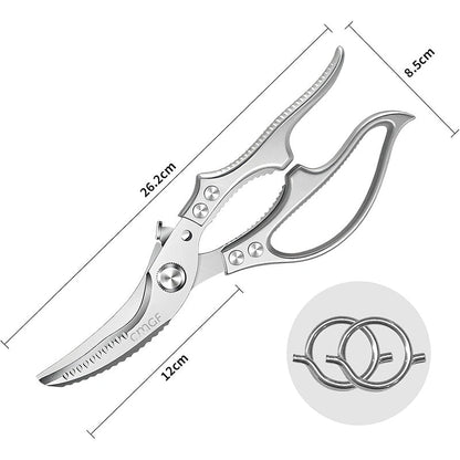 🧄 Multifunktionale Küchenschere Schere✂️